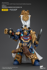 Ultramarines Legion Praetor with Power Sword and Volkite Serpenta 9