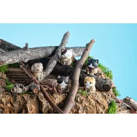 MegaHouse MEGA CAT PROJECT Attack on Titan Attack on Tinyan  Gathering Scout Regiment danyan (Repeat）(1pc / 8pc per box) - Attack on Titan - photo 12