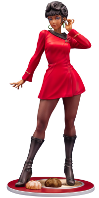 STAR TREK OPERATION OFFICER UHURA BISHOUJO STATUE 4