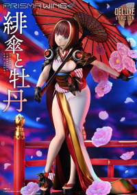 PRISMA WING fuzichoco original Illustration Scarlet Umbrella and Peony Deluxe Version 1/7 Scale Pre-Painted Figure 18