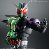 BANDAI HOBBY MG FIGURE-RISE ARTISAN KAMEN RIDER DOUBLE CYCLONE JOKER - Kamen Rider: Masked Rider - photo 4