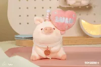 TOYZEROPLUS LuLu the Piggy Generic - Plush Keychain (Pink Balloon ver.) - LuLu The Piggy - photo 1