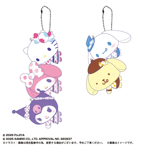 MAX LIMITED Mliky×Sanrio Characters Tetecole (1 box/5 types) - Sanrio