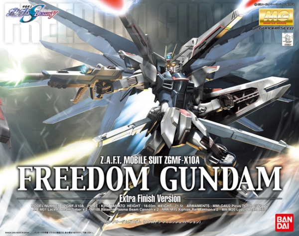 MG ZGMF-X10A Freedom Gundam Extra Finish