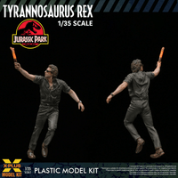 1/35 Scale Plastic Model Kit Jurassic Park Tyrannosaurus rex 10