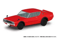 Aoshima 1/32 NISSAN C110 SKYLINE GT-R(RED) - Scale Kits - photo 1