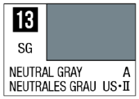 Mr Color Spray - S13 Neutral Gray (Semi-Gloss/Aircraft) 1
