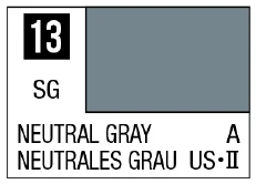 Mr Color Spray - S13 Neutral Gray (Semi-Gloss/Aircraft)