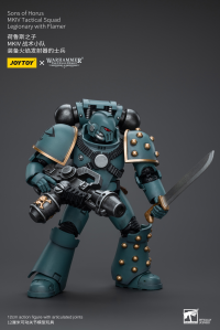 Sons of Horus MKIV Tactical Squad Legionary with Flamer 2
