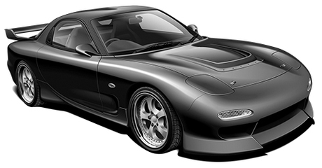 [ID-43] 1/24 Mazda RX-7 Kai