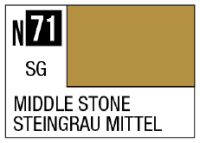 Acrysion N71 - Middle Stone (Semi-Gloss/Aircraft) 1