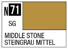 Acrysion N71 - Middle Stone (Semi-Gloss/Aircraft)