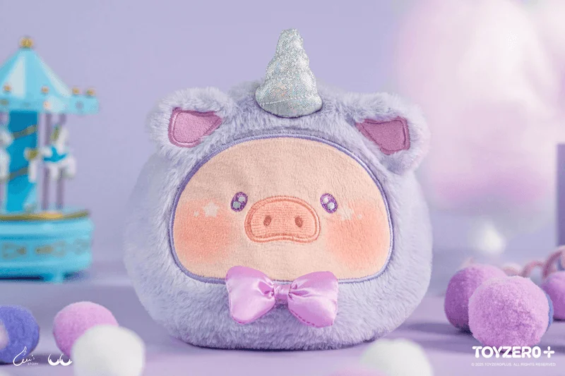 TOYZEROPLUS LuLu the Piggy LuLuLand - Drawstring Bag (Unicorn Lu ver.) - LuLu The Piggy