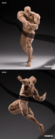INART- Blank Male Body 1/12 Action Figure (Skintone) 1