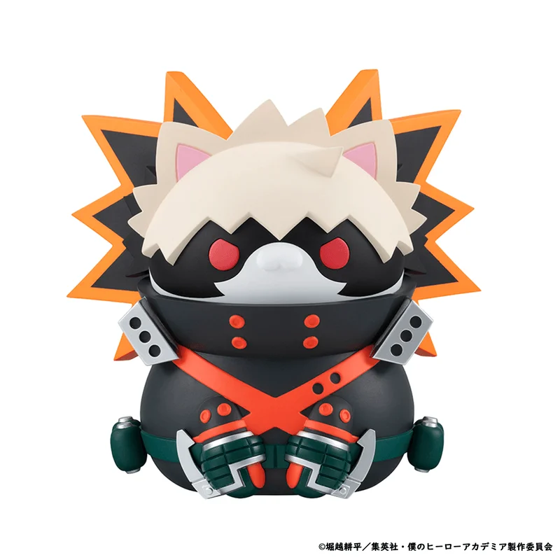 MegaHouse MEGA CAT PROJECT My Hero Academia Nyanto! The Big Heroaca Cats Series Katsuki Bakugo - My Hero Academia