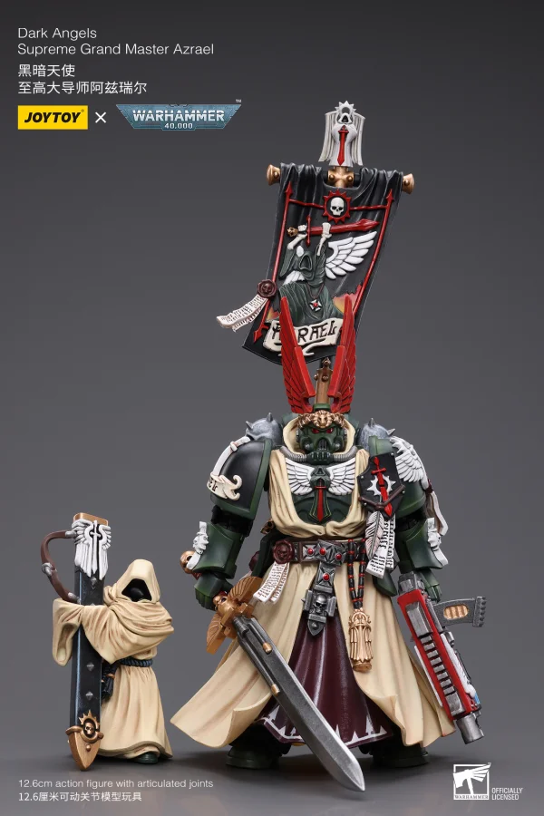 JOYTOY Dark Angels Supreme Grand Master Azrael - Warhammer 40K