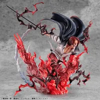 MegaHouse Portrait.Of.Pirates ONE PIECE “SA-MAXIMUM” Leader of Red Hair Pirates Red-Haired Shanks Kamusari - ONE PIECE - photo 8