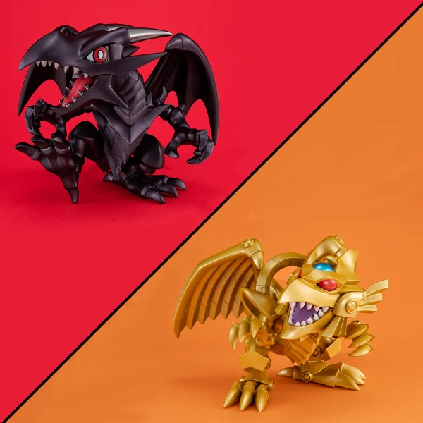 MEGATOON Yu-Gi-Oh！ Duel Monsters Red Eyes Black Dragon ＆The Winged Dragon of Ra set 【with gift】