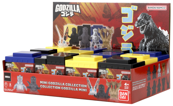 2in Scale Collectable Blind Box Figure - Godzilla (Box of 12)