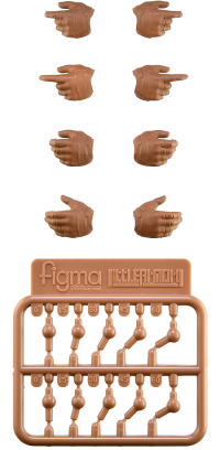 LA-OP17: figma Tactical Gloves L Size (Tan) 2