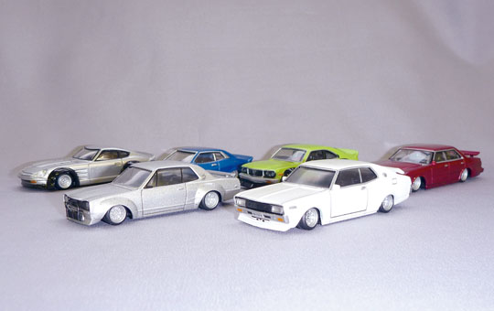 1/43 [New-August] 330 CEDRIC PATROL CAR (SQUARE SONIC TYPE)ENKEI DISH