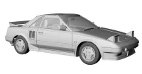 Hasegawa [HC51] 1:24 TOYOTA MR2 (AW11) EARLY VERSION G-Limited (Moon Roof) - Scale Kits - photo 11