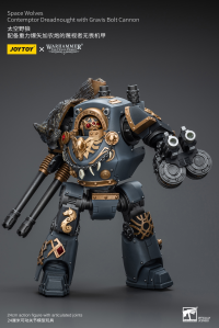 Space Wolves Contemptor Dreadnought with Gravis Bolt Cannon 6