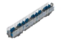 PLUM PMOA Semi-cross seat interior set A (blue) - Mobile Suit Gundam - photo 9