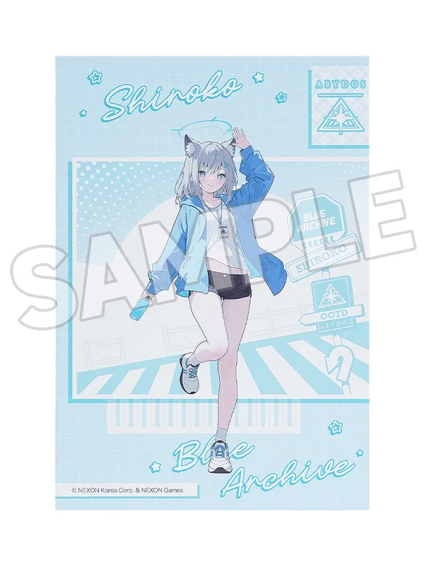 GoodSmile Moment Blue Archive Holiday Saunter Series Signature Board (SHIROKO) - Blue Archive