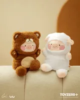 TOYZEROPLUS LuLu the Piggy Costume Series - Fluffy Hand Puppets (Bear) - LuLu The Piggy - photo 5