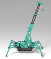 MODEROID MAEDA SEISAKUSHO Spider Crane (Green)(re-run) 4