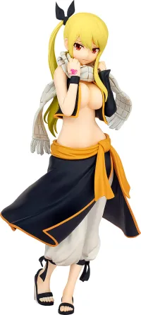 GOOD SMILE COMPANY POP UP PARADE Lucy Heartfilia Natsu Costume Ver. L Size - Fairy Tail - photo 2