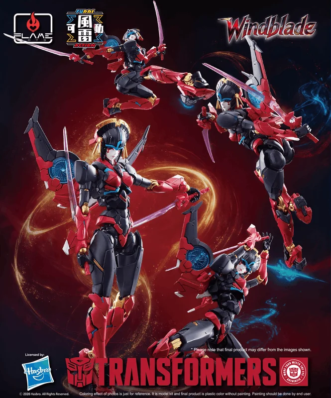 FLAME TOYS [Furai Action] Windblade - Transformers