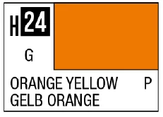 GSI Creos AQUEOUS HOBBY COLOR - H24 GLOSS ORANGE YELLOW (PRIMARY)