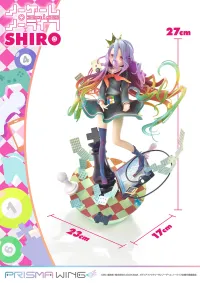 Prime 1 Studio PRISMA WING NO GAME NO LIFE Shiro 1/7 Scale Pre-Painted Figure - No Game No Life - photo 11