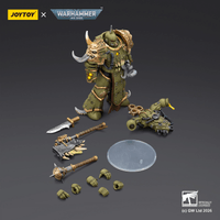 Death Guard Plague Marine with Bubotic axe and Plague Knife 16