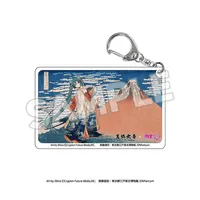 Presence CO., LTD. Katsushika Hokusai x Hatsune Miku Clear Acrylic Keychain - Hatsune Miku - photo 3