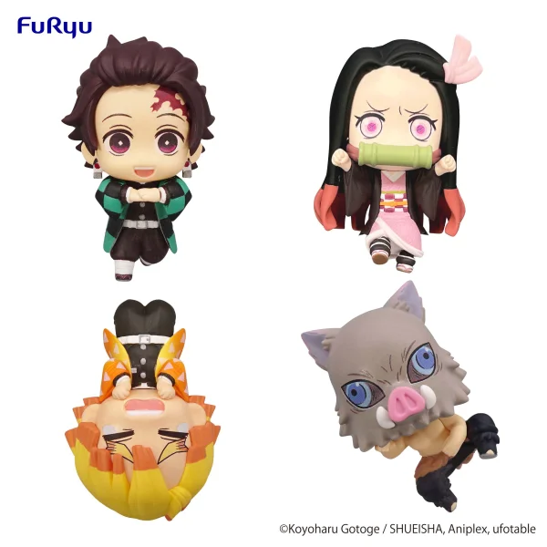 FuRyu Demon Slayer: Kimetsu no Yaiba Chokotto Hikkake Figure Petit 1 (Box) - Demon Slayer: Kimetsu no Yaiba