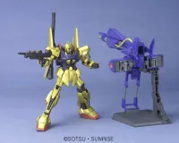 BANDAI HOBBY HGUC 1/144 #48 Hyaku Shiki+Mega Bazooka Launcher - Mobile Suit Gundam Zeta - photo 2
