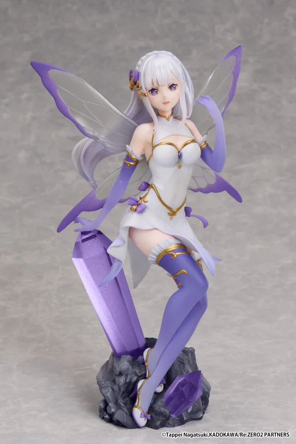 elcoco Re:ZERO -Starting Life in Another World- Emilia Jewel Princess 1/7 Scale Figure - Re:ZERO -Starting Life in Another World-