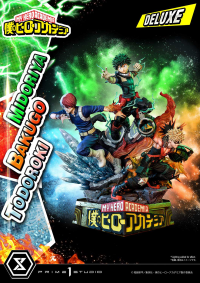 Ultimate Premium Masterline My Hero Academia Midoriya, Bakugo & Todoroki Deluxe Version 80