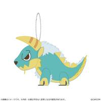 MONSTER HUNTER CHIBI STYLE Plush Keychain: Zinogre 2