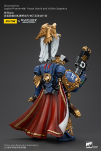 Ultramarines Legion Praetor with Power Sword and Volkite Serpenta 7