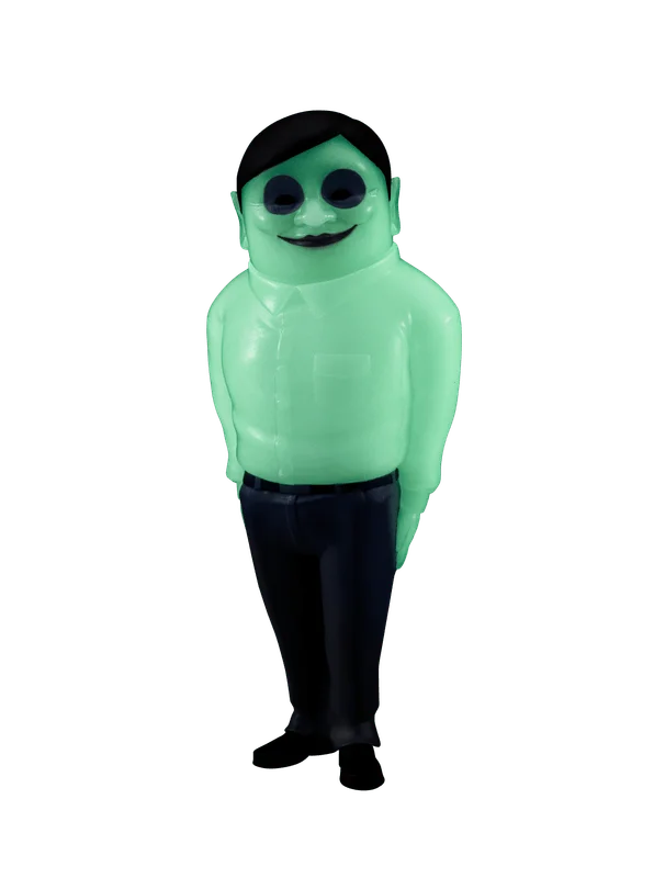 Occultic Sofubi collection TV Anime ”DAN DA DAN” Alien Serpo luminous Ver.
