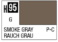 AQUEOUS HOBBY COLOR - H95 GLOSS SMOKE GRAY (PRIMARY) 1