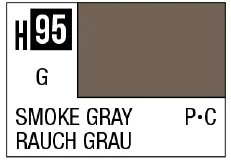 GSI Creos AQUEOUS HOBBY COLOR - H95 GLOSS SMOKE GRAY (PRIMARY)