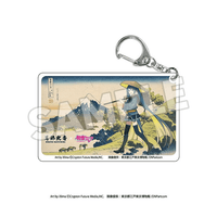 Katsushika Hokusai x Hatsune Miku Clear Acrylic Keychain 7