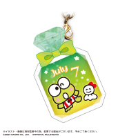 SANRIO CHARACTERS BIRTHDAY "PUKKURI" CLEAR KEY RING 7