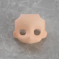 GOOD SMILE COMPANY Nendoroid Doll Customizable Face Plate - Narrowed Eyes: Without Makeup (Peach) - Figure Accessories - photo 1