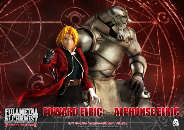 Fullmetal Alchemist: Brotherhood - FigZero 1/6 Edward Elric + Alphonse Elric Twin-Pack